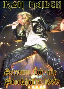 Iron Maiden (UK-1) : Scream for me Stockholm (DVD)